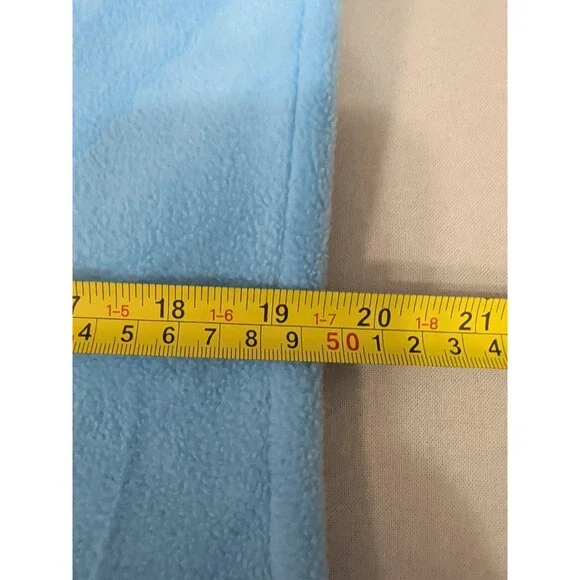 Columbia Women L Light Blue Fleece Full Zip Jacket Cozy Warm Pockets - Picture 12 of 13